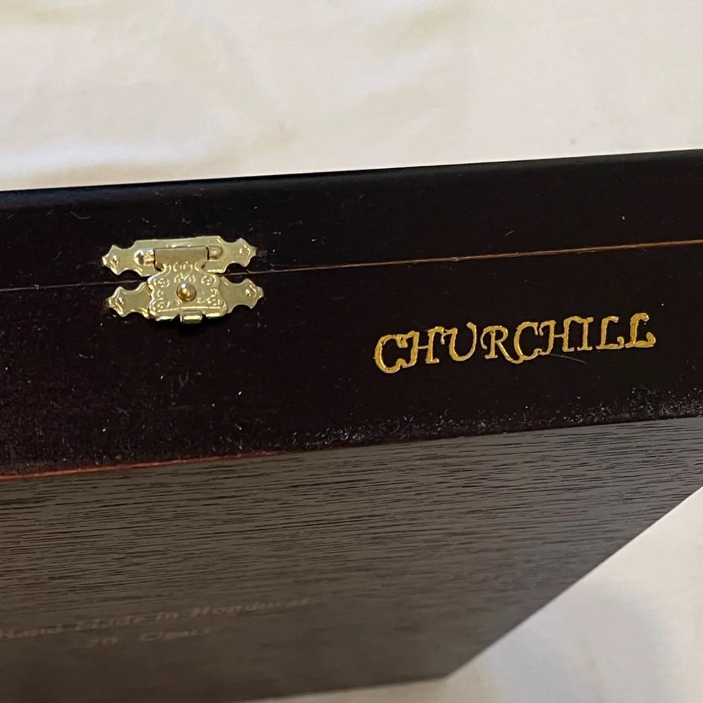 Rocky Patel Churchill Empty Cigar Box